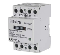 ISKRA WS 0031 Energy Meters for Rail Mounting