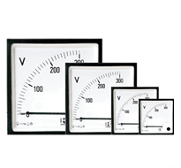 RISHABH Moving Coil Meter AC Ammeters and Voltmeters with Rectifier 90deg (VQ)