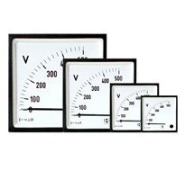 RISHABH Moving Coil Meter DC Ammeters and Voltmeters 90deg (PQ)